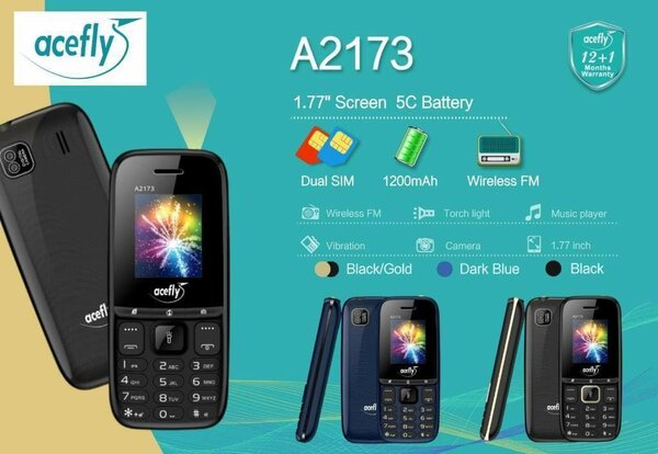 acefly A2173 Téléphone 2sim