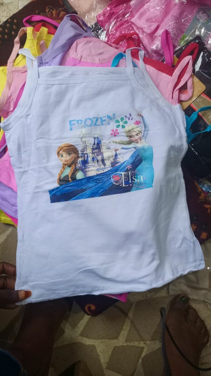 Débardeurs Enfants Princesses