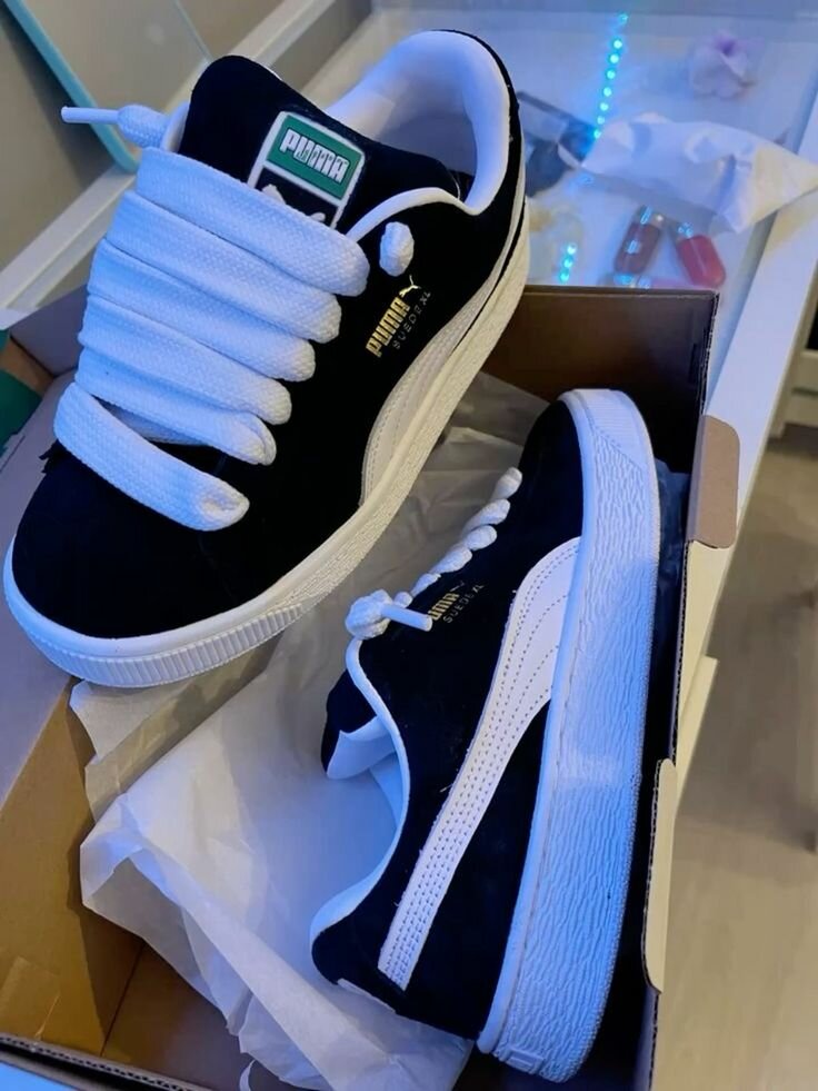 Baskets Puma Noires Unisexes