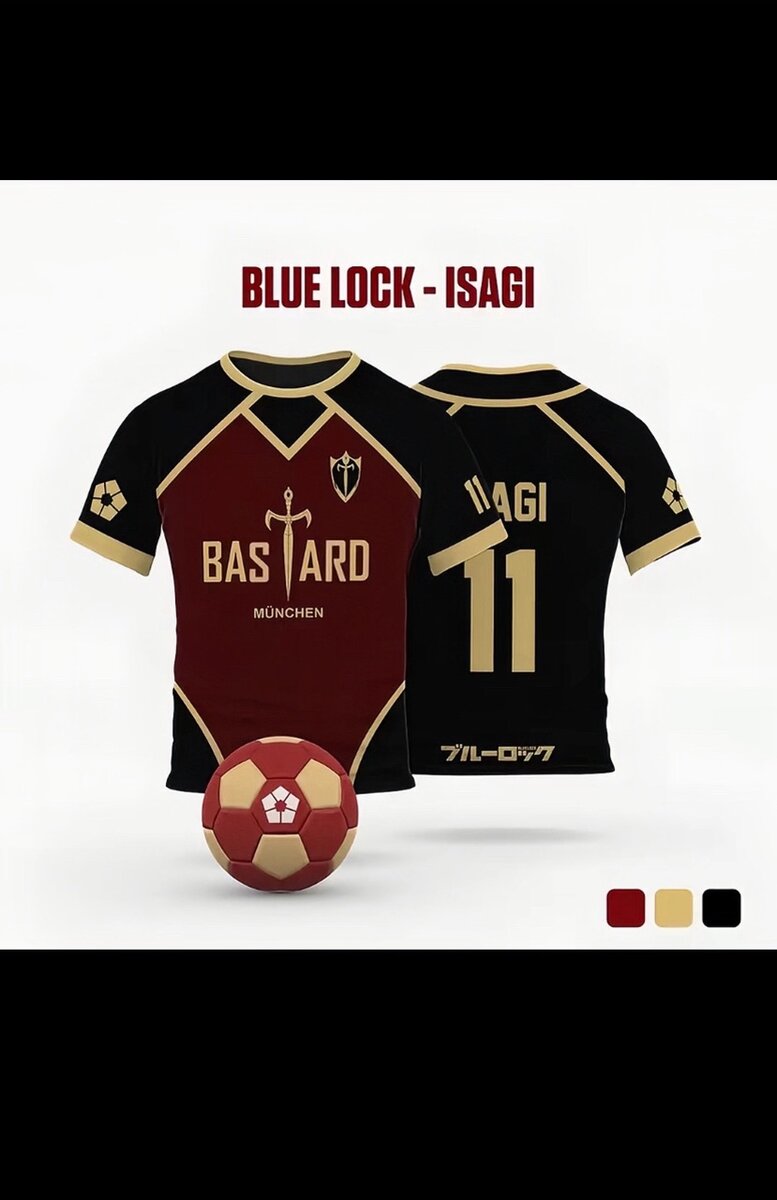 Isagi-maillot blue lock