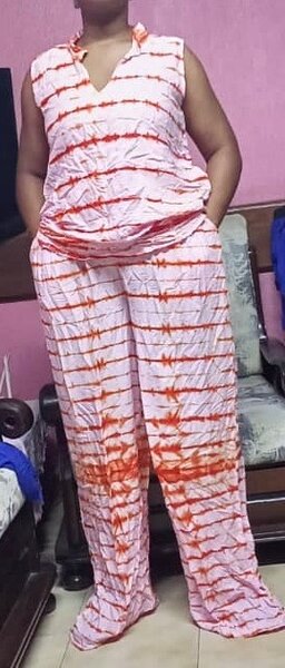 Robe longue fluide ethnique