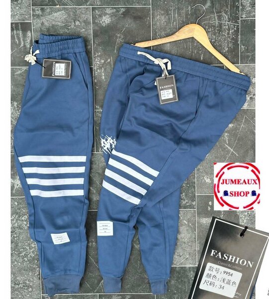 Jogging bleu pour hommes