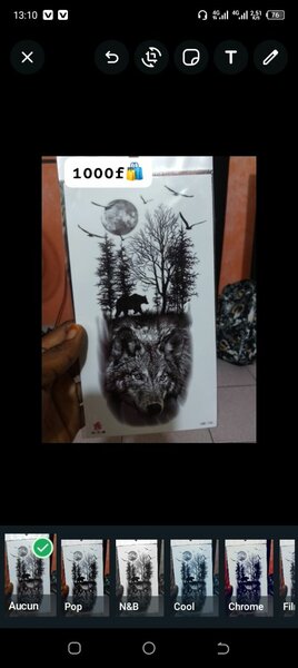 Tatouages temporaires