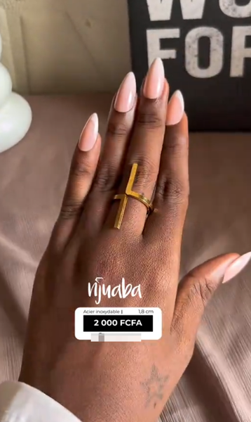 Bijoux bague femme