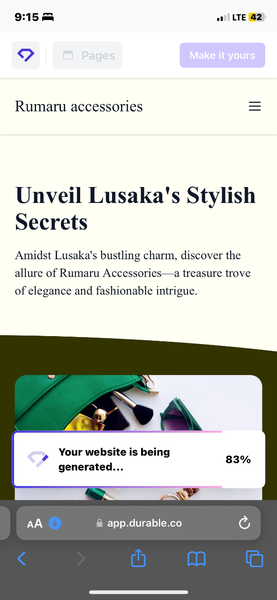 Rumaru Accesories 