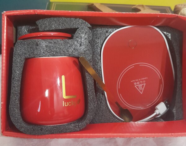 Tasse chauffante