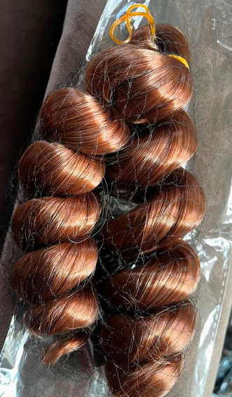 Loose curls 8 inch