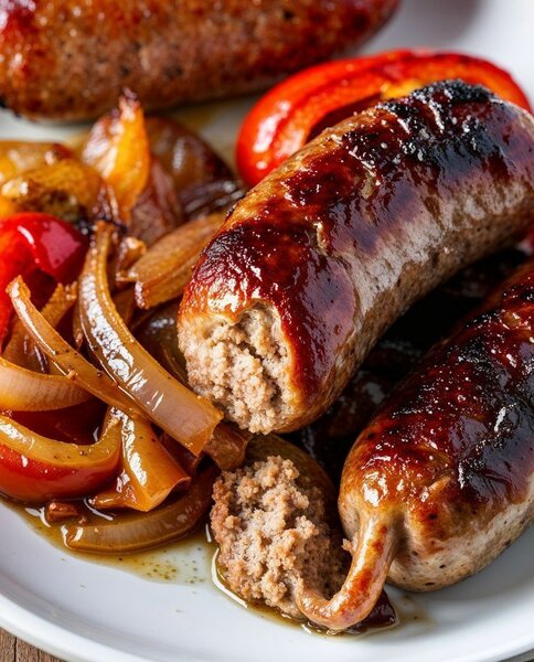 Saucisses Sautées Aux Légumes