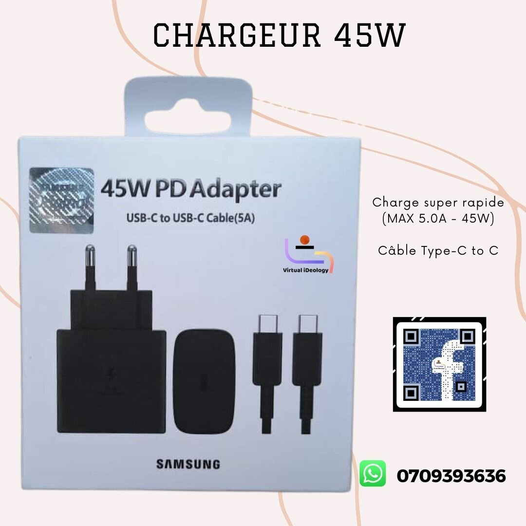 Chargeur 45W type-C