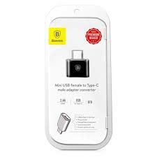 Adaptateur Baseus Micro USB Type-C