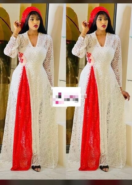 Robe en dentelle élégante