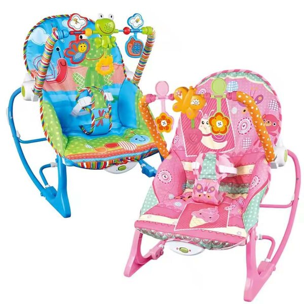 Chaise à bascule respirante avec musique pour nouveau-né, ad