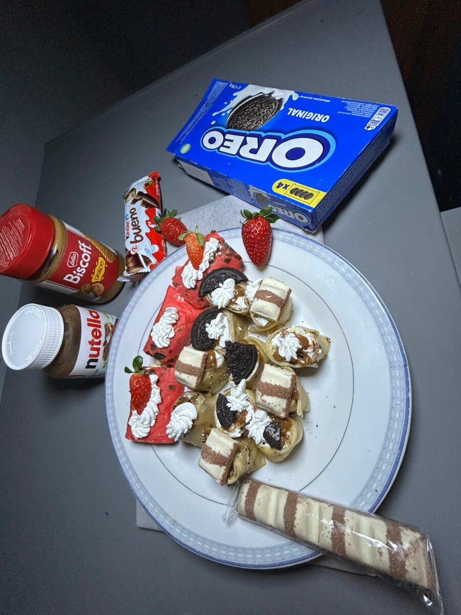Sushi crêpe