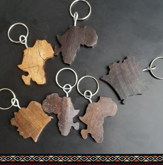 Porte clé en bois