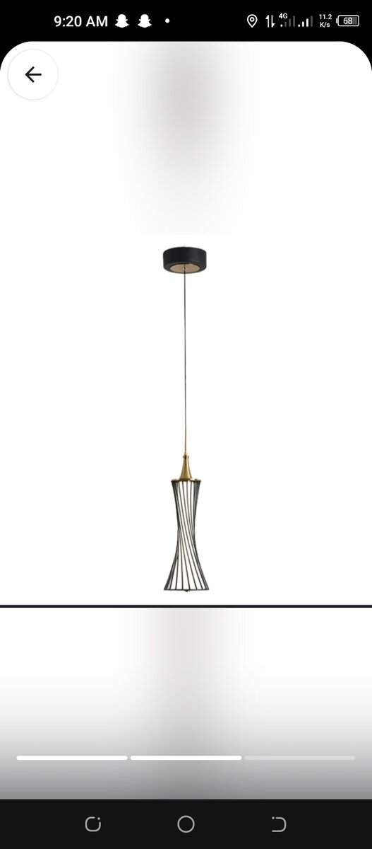 Led pendant light