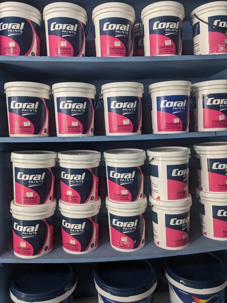 Washable matt paint