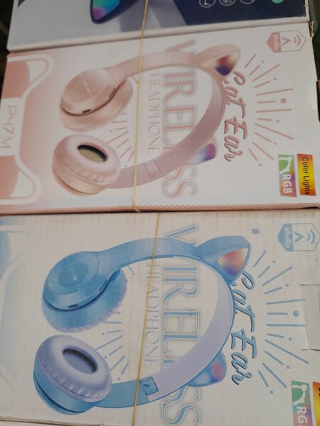 Cat ear headset