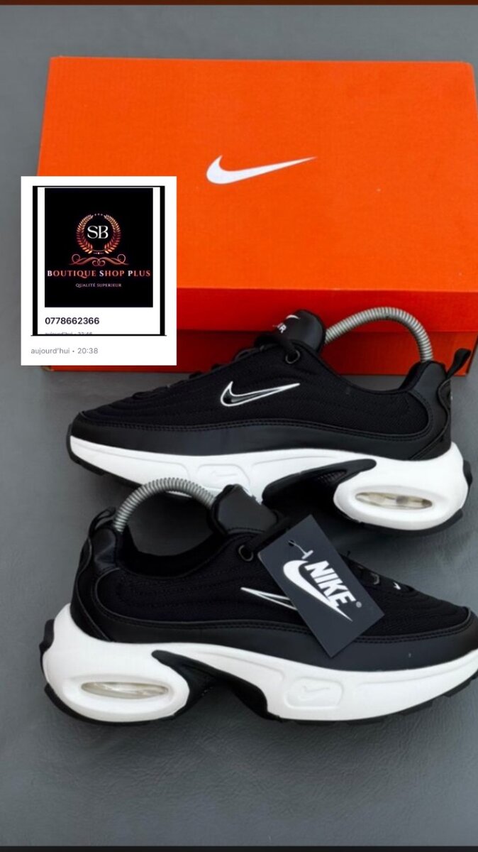 Basket Nike authentique avec sa boîte