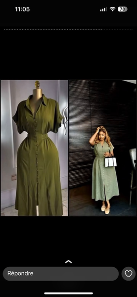 Une robe