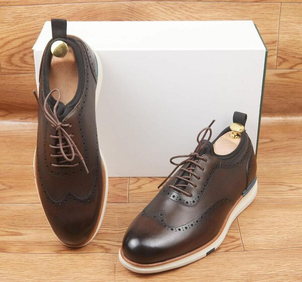 Chaussure en cuir italien