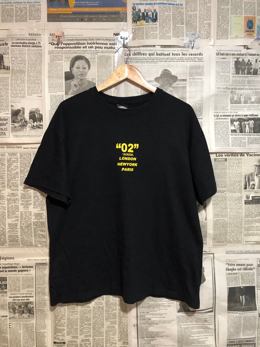 T-shirt unisexe ville graphique