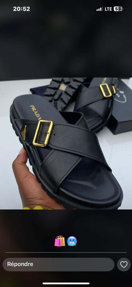 Sandales en cuir élégantes
