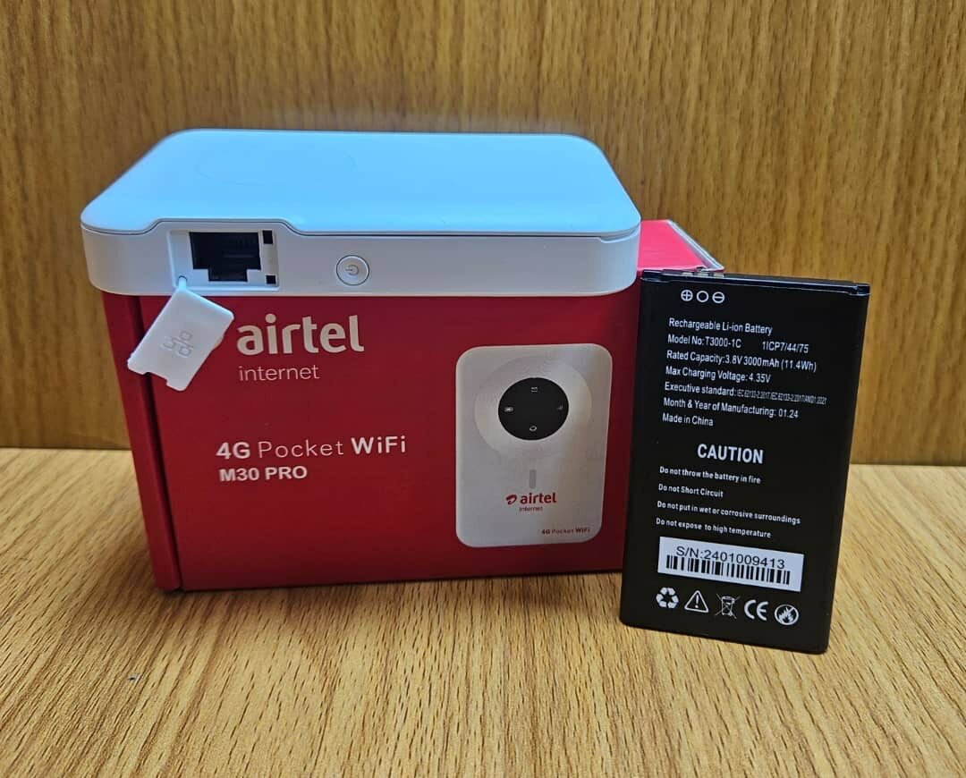 Airtel 4G Pocket WiFi M30 PRO