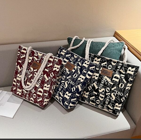 Canvas tote bag