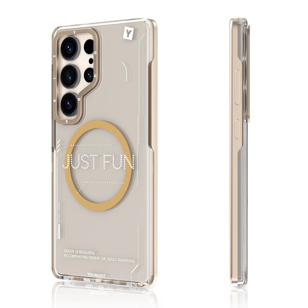 Galaxy S25 Ultra Mecha Series Transparent Case
