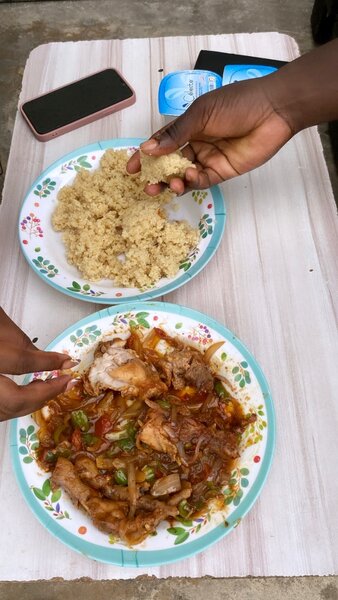 Poulet sauté