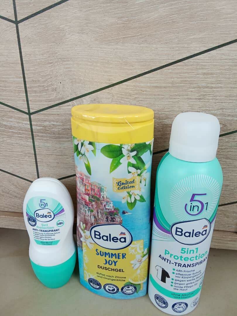 Set hygiène Balea 3 pièces
