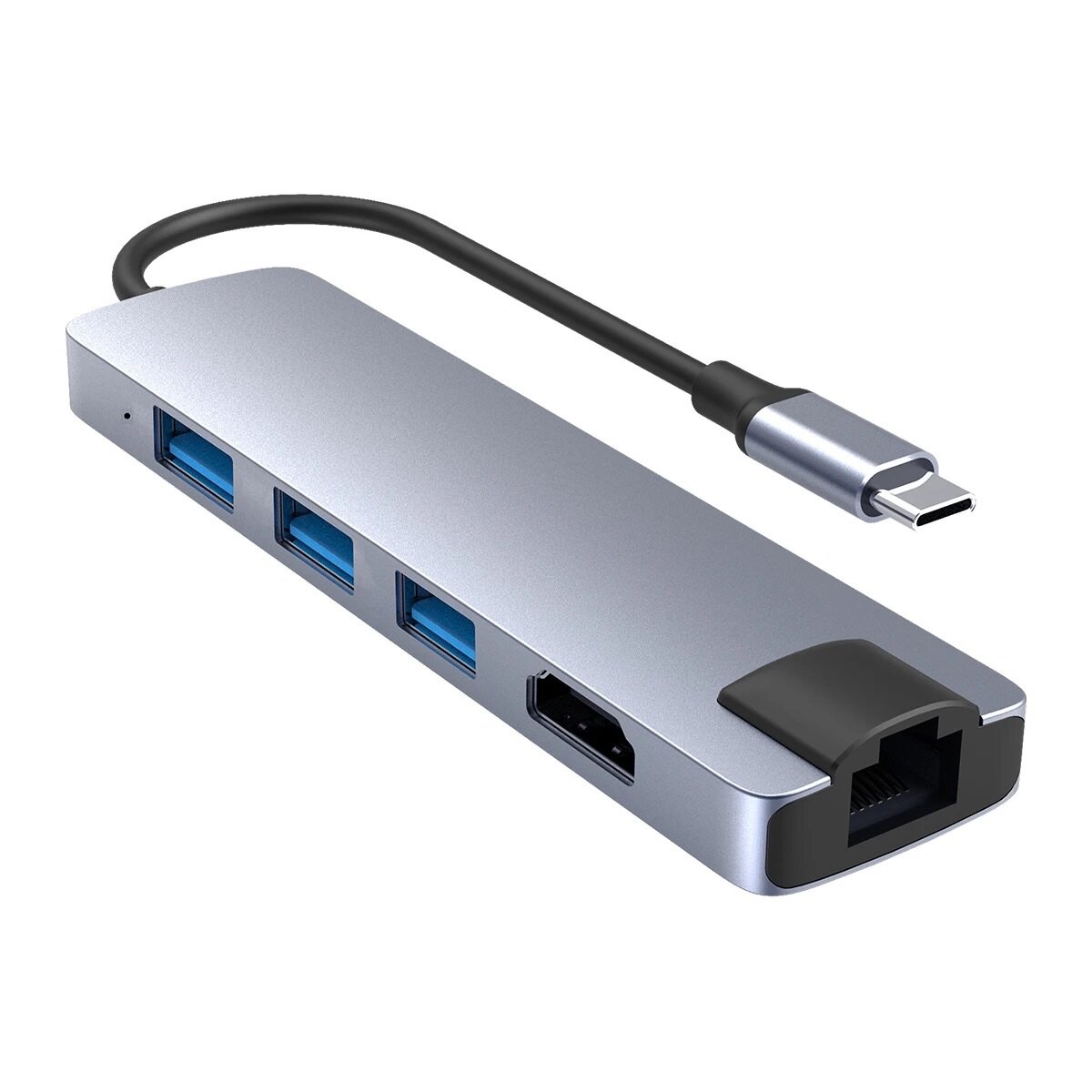 Concentrateur de Type C vers HDTV 5 en 1