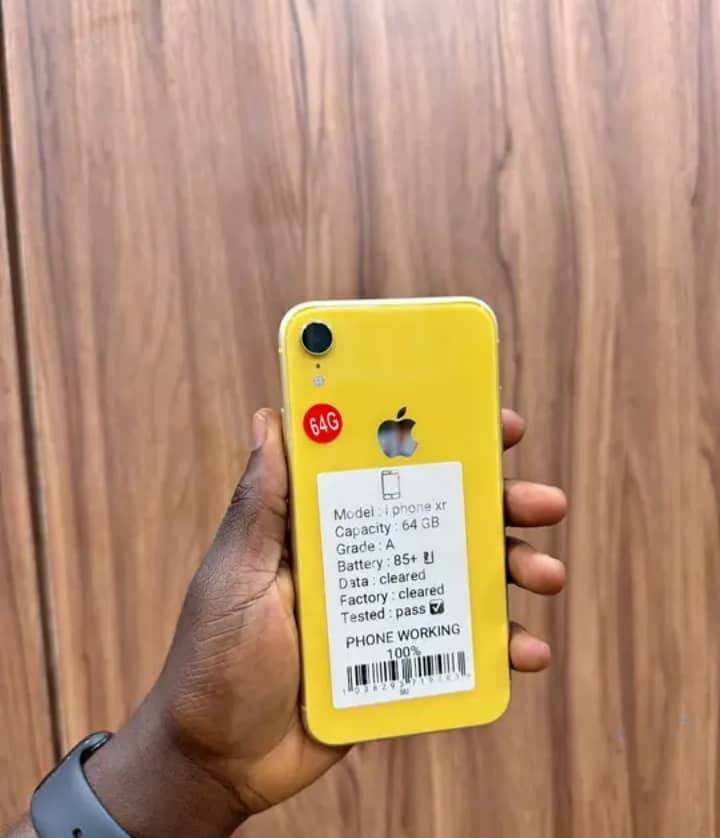 Smartphone iPhone XR 64Go Jaune