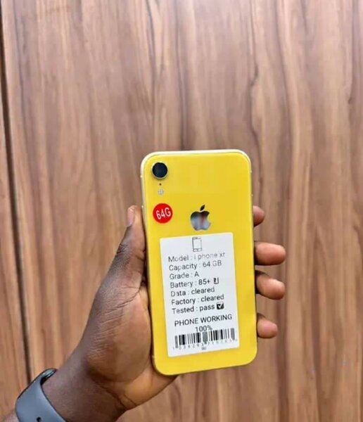 Smartphone iPhone XR 64Go Jaune