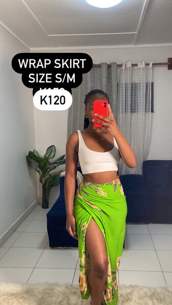 Wrap skirt
