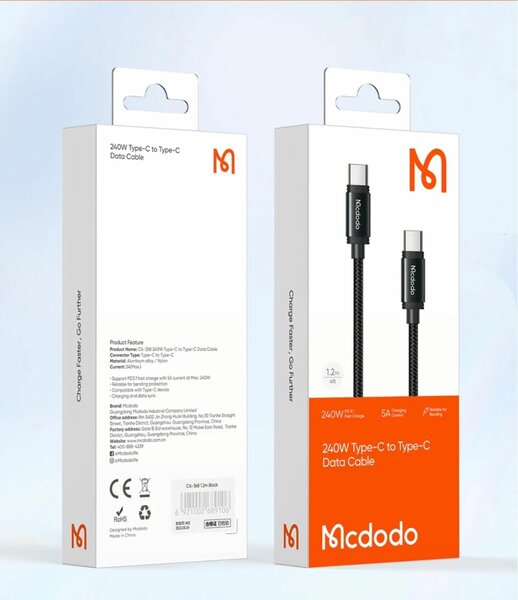 Câble Mcdodo 240W Type-C