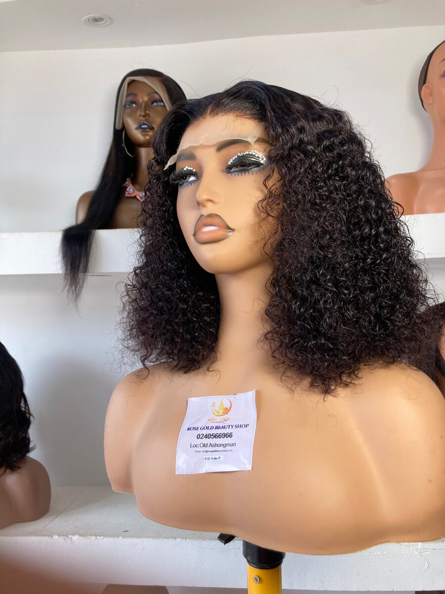 Jerry curls wig