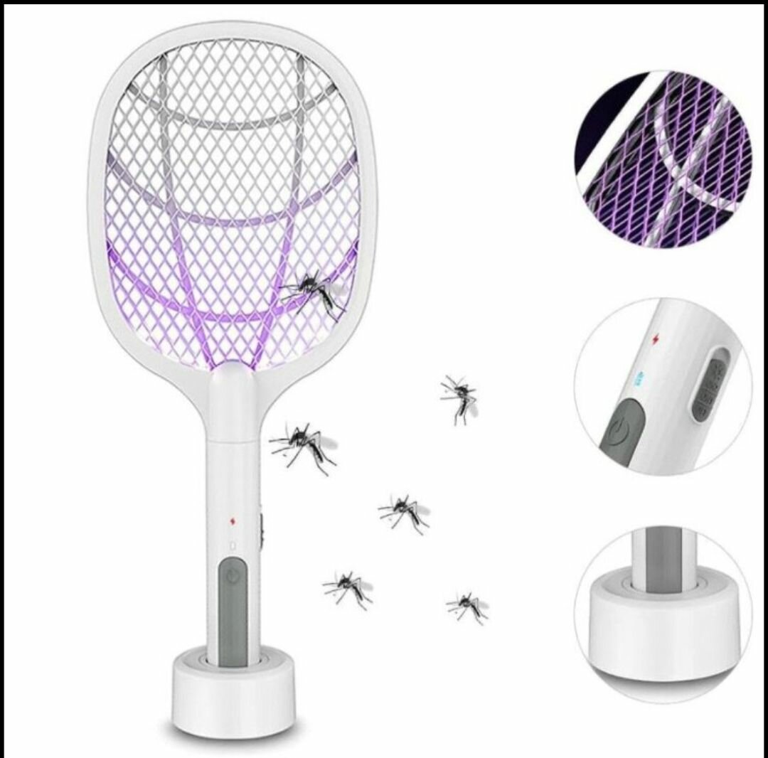 Raquette électrique anti-moustiques