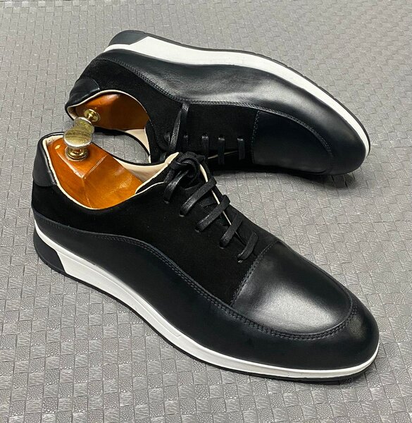 Sneakers en cuir