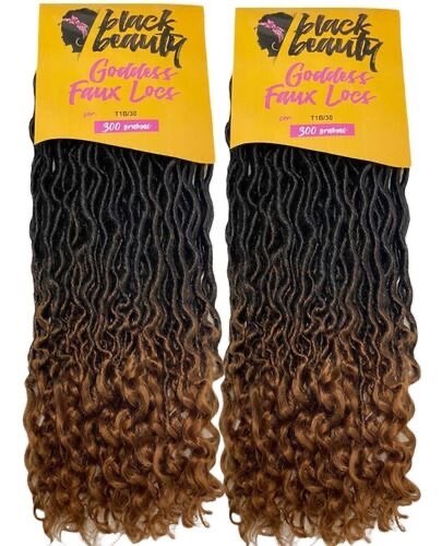 2 pct goddes fauxs locs crochet