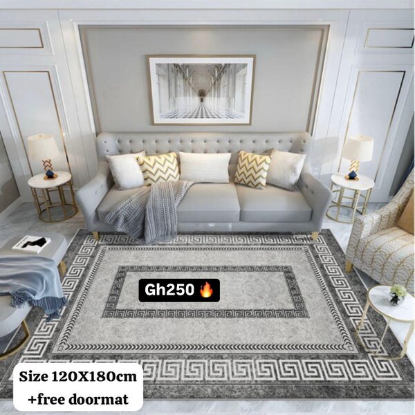 Beautiful and soft patterned carpet