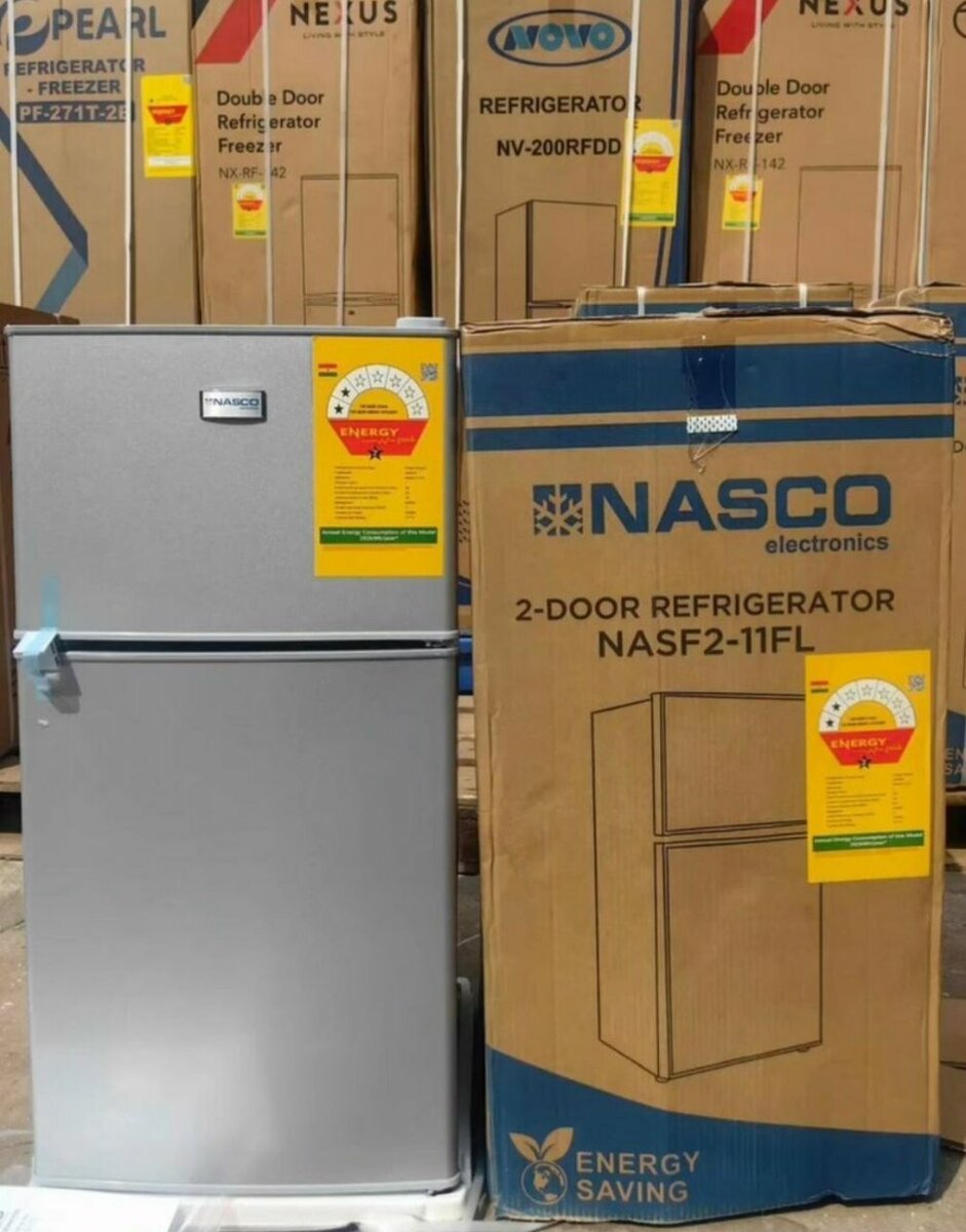 Nasco double door fridge