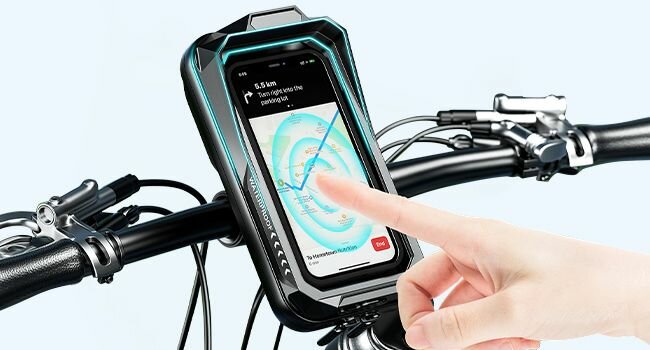 Support moto-vélo protection