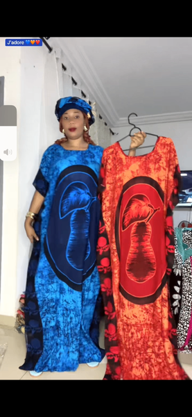 Boubou coton100%
