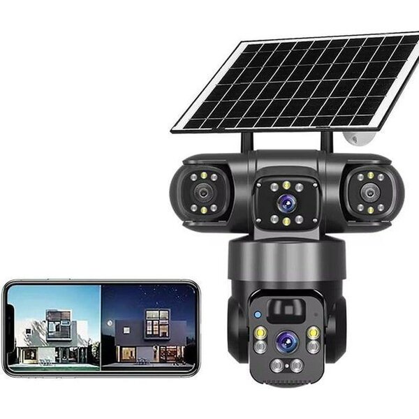 Caméra Solaire AI Extérieure