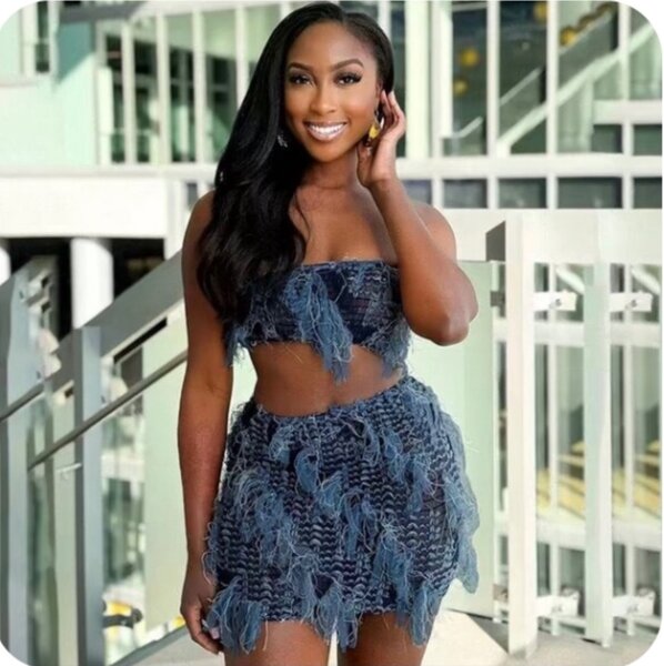 Skirt and top