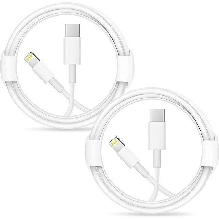 Câbles USB-C vers Lightning