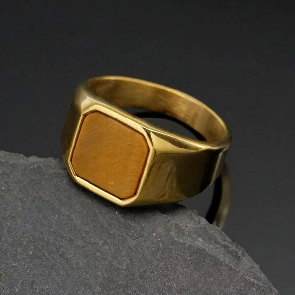 Bague plaquée