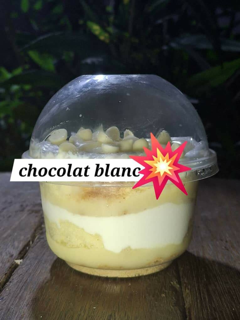 Délices en Coupelle - Fraise, Chocolat Noir & Blanc