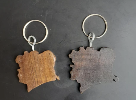Porte clé en bois